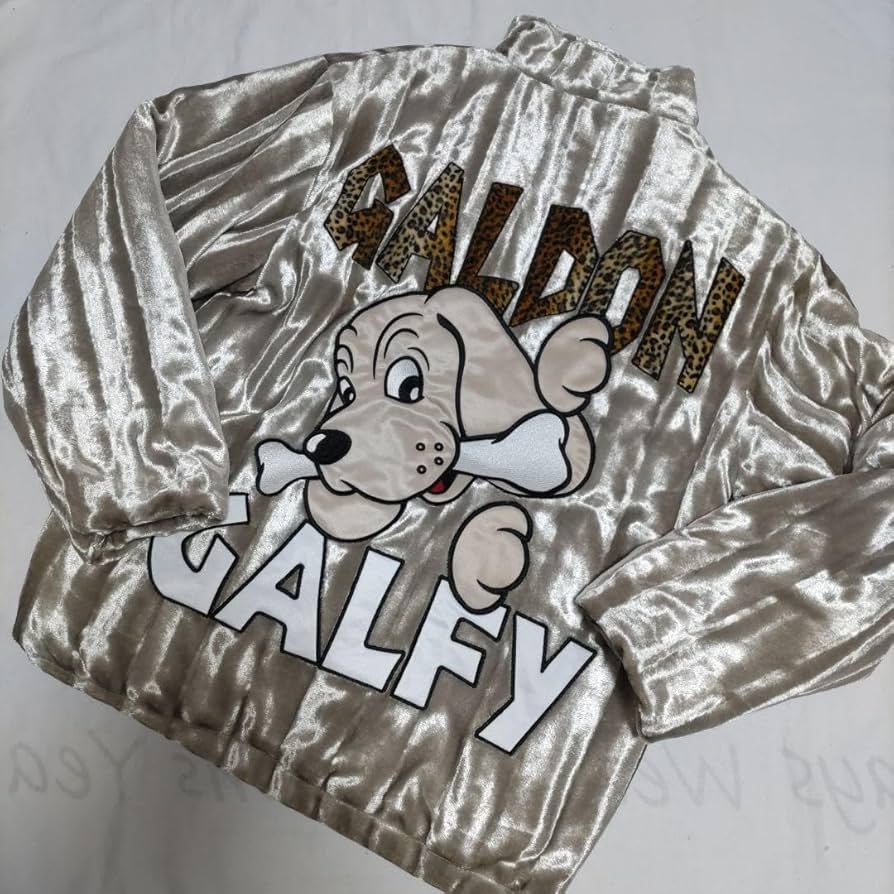 Amazon.co.jp: GALFYコラボ いにしえチンピラブルゾン ゴールド